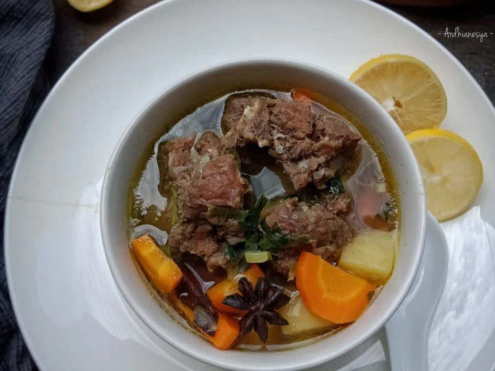 Langkah Mudah untuk Membikin Resep Sop Tulang Sapi yang Menggugah Selera Anti Ribet, Lezat Sekali