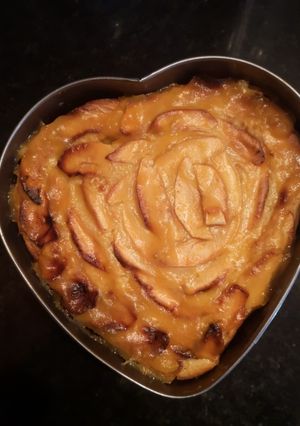 Una foto de Tarta de manzana