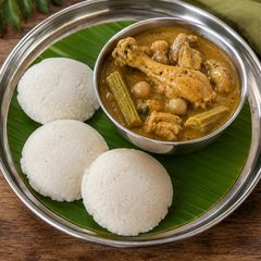 A picture of Thanjavur Chicken Sambar.