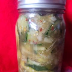 A picture of Cucumber & Onion Salad.