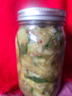 A picture of Cucumber & Onion Salad.