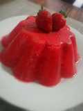 Gelatina de fresa sin azúcar