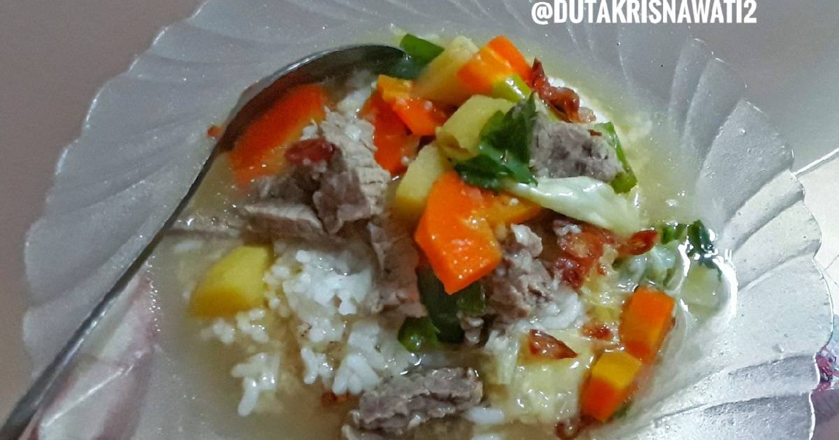 Resep Sop Daging Sapi Rempah Oleh Dutakrisnawati2 Cookpad