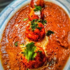 A picture of Malai kofta.