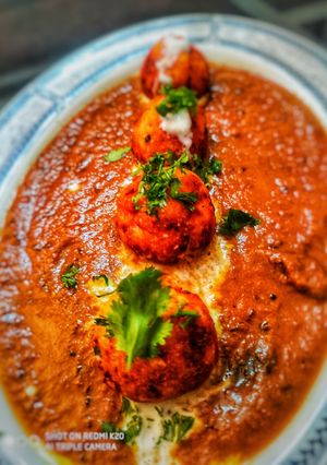A picture of Malai kofta.