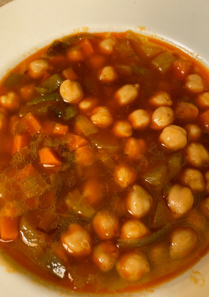 Una foto de Potaje de garbanzos en Crock Pot