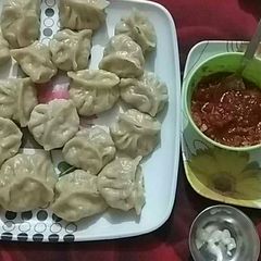 A picture of Paneer momos.