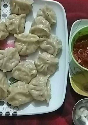 A picture of Paneer momos.