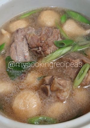 Foto resep Pork Ribs Soup