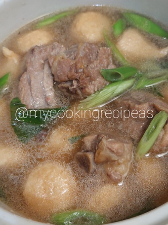 Bagaimana Menyiapkan Pork Ribs Soup Gampang