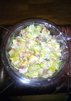 A picture of Caesar Salad Breakfast Bowl.
