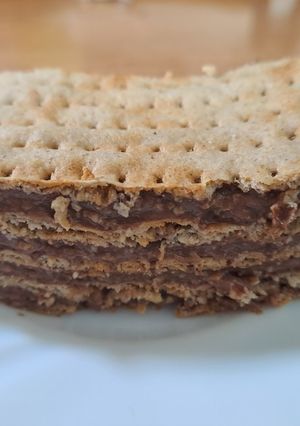 Villámgyors, glutén- és cukormentes hatlapos szelet recept fotója