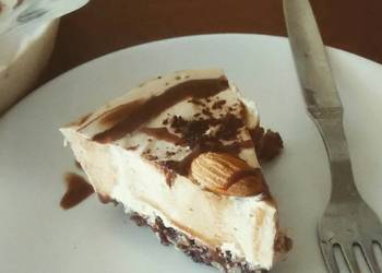 Fresh, Cooking Recipe Coffee almond LCHF cheesecake Delicious Nutritious