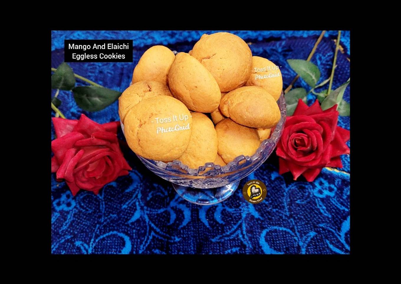 Eggless Mango And Cardamom Cookies