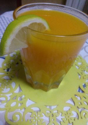 صورة لوصفة عصير الجزر🍹
