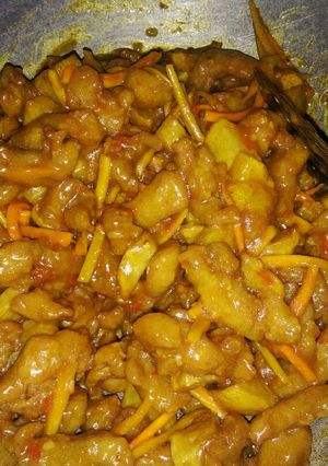 Foto resep Ayam asem pedes sederhana