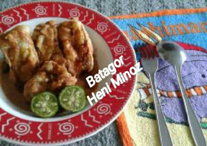 Batagor Bandung tanpa ikan