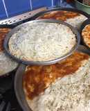Fugaceta rellena y pizzas 🍕 con harina blancaflor pizza