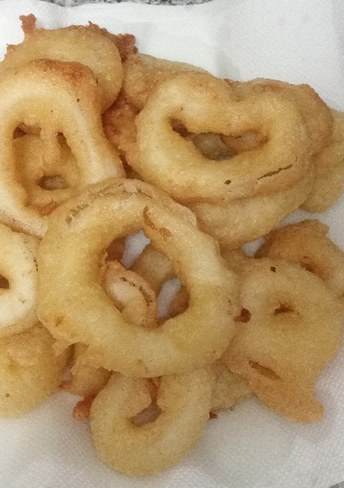 Una foto de Calamares a la romana caseros, sin gluten