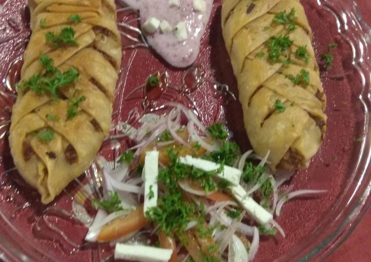 Easiest Way to Make Any-night-of-the-week Bhakarwadi wrap