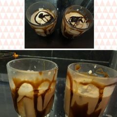 A picture of Chocolate milkshake.