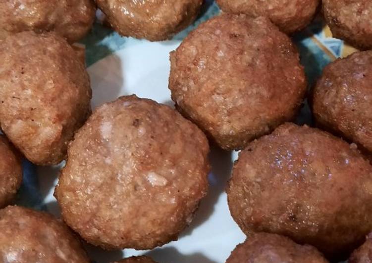 Albóndigas caseras