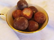 A picture of sweet chestnuts