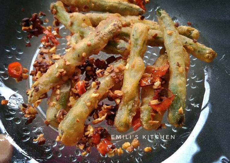 Resep: Buncis Cabe Garam (khas restoran chinese food) yang Enak!