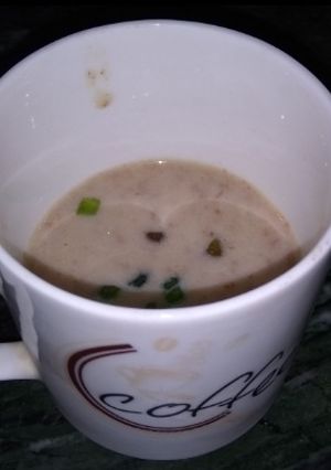 A picture of Banana chocolate milkshake.