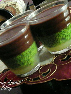 Foto resep Puding Lumut Silky Coklat