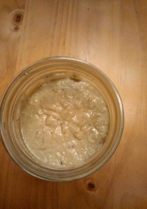 A picture of Banana Walnut Ice Cream.