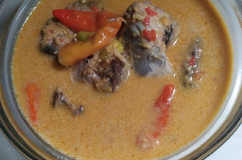 Cara Gampang Membuat Tongkol kuah santan asam pedas yang Menggugah Selera