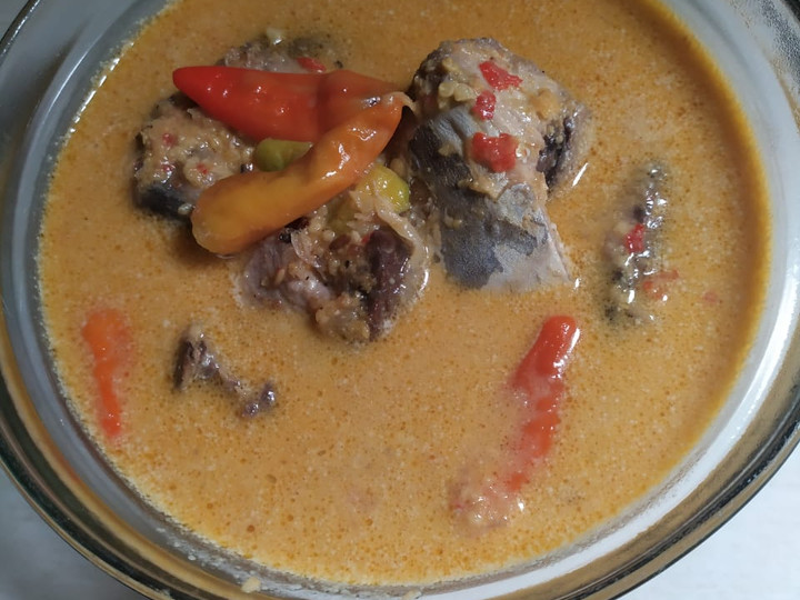 Cara Gampang Membuat Tongkol kuah santan asam pedas yang Menggugah Selera