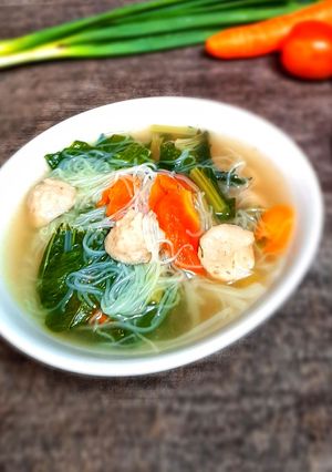 Foto resep Sop cesim bakso