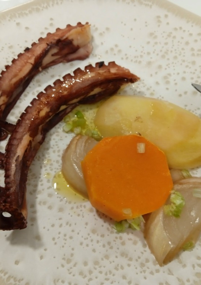 Una foto de Pulpo al horno