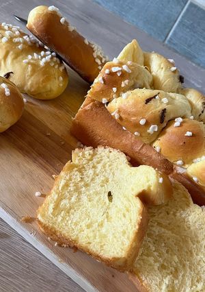 Une photo de Brioche à la mie filante