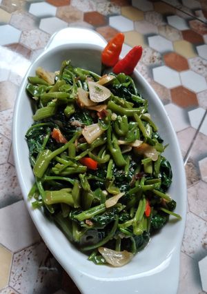 Foto resep Oseng kangkung saus tiram