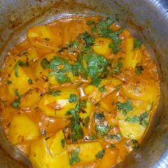 Coconut Curry Potatoes A picture of Coconut Curry Potatoes.