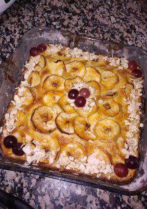 Une photo de Gâteau moelleux aux pommes