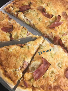 Φωτογραφία της συνταγής Pizza σαν από ξυλόφουρνο