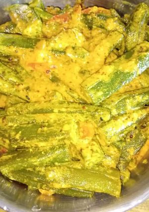 ঢেঁড়স ঝাল (dherosh jhal recipe in Bengali) রেসিপির প্রধান ছবি