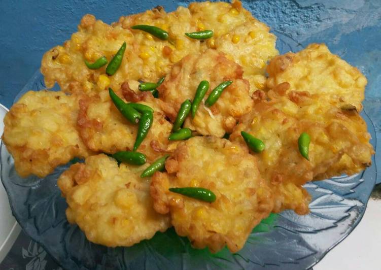 Resep Bakwan jagung manis yang nikmat dan Mudah Dibuat