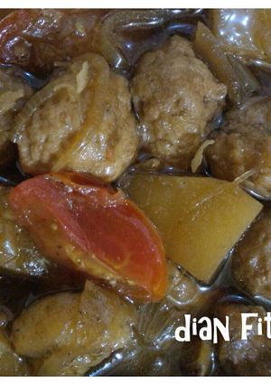 Foto resep Semur bola-bola ayam