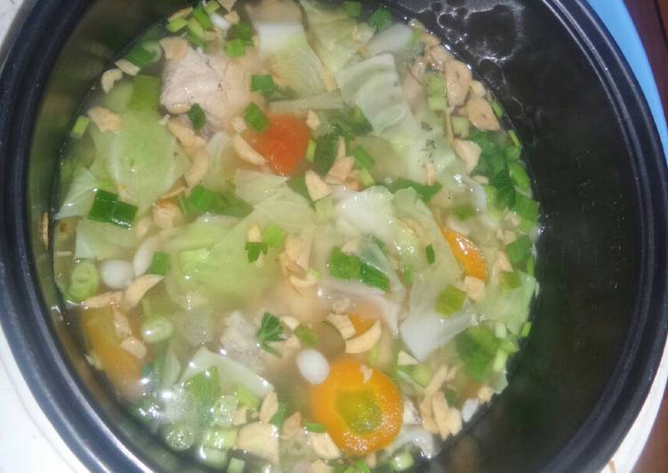 Cara Membuat Sayur sop ricecooker Anti Gagal
