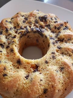 Una foto de Bizcocho rápido de clementinas. Integral y sin azúcar Thermomix