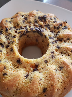 Una foto de Bizcocho rápido de clementinas. Integral y sin azúcar Thermomix