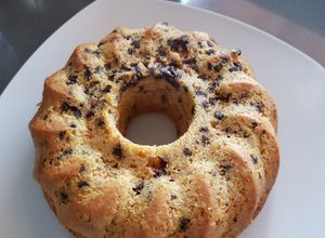 Una foto de Bizcocho rápido de clementinas. Integral y sin azúcar Thermomix