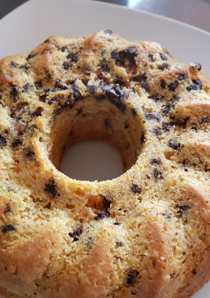 Una foto de Bizcocho rápido de clementinas. Integral y sin azúcar Thermomix