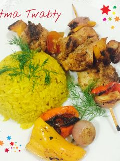 صورة لوصفة شيش دجاج