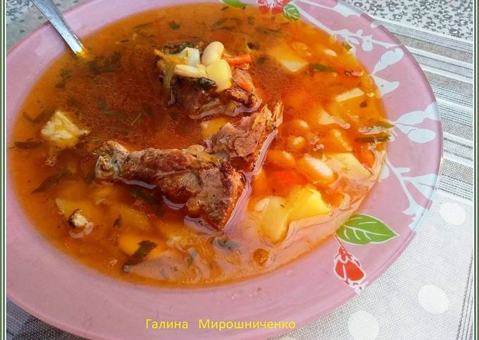 Суп Из Шашлыка Рецепт С Фото Пошагово